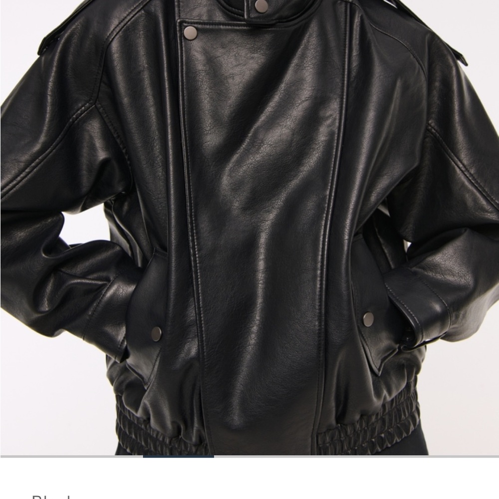 Abercrombie & Fitch Black Bomber Jacket